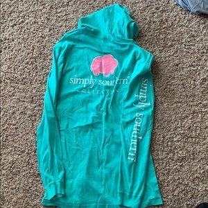 Simply southern long sleeve top sz M